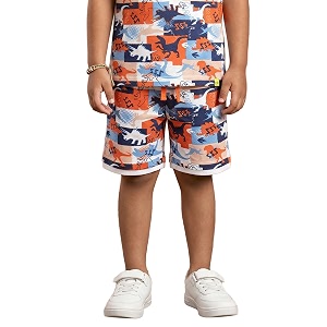 KiddoPanti Boys Knee Length Basic Short