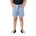 KiddoPanti Boys Knee-Length Denim Shorts Stretchable