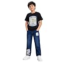 KiddoPanti Boys Printed Co-Ords Set 100