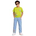 KiddoPanti Boys Printed Co-Ords Set 100