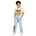 KiddoPanti Boys Printed Co-Ords Set 100