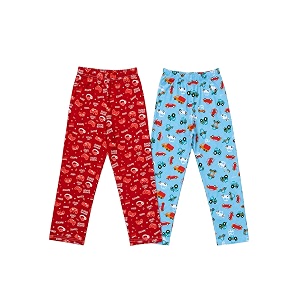 kiddopanti boys printed pyjama  100 cotton single jersey fabric  all over printed design  relax fit amp ankle length  pyjama pant