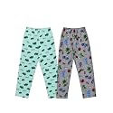 KiddoPanti Boys Printed Pyjama | 100% Cotton Single Jersey Fabric | All Over Printed Design | Relax Fit &amp; Ankle Length | Pyjama Pant