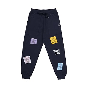 KiddoPanti Boys Solid Fleece Track Pants