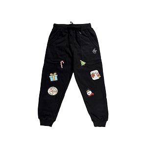 KiddoPanti Boys Solid Fleece Track Pants