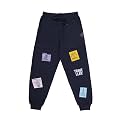 KiddoPanti Boys Solid Fleece Track Pants 
