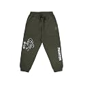 KiddoPanti Boys Solid Fleece Track Pants 