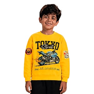 kiddopanti boys solid round neck full sleeve fleece sweatshirt  60 cotton 40 polyester  soft warm winter pullover  ribbed cuffs amp hem  casual winter sweatshirt for kids