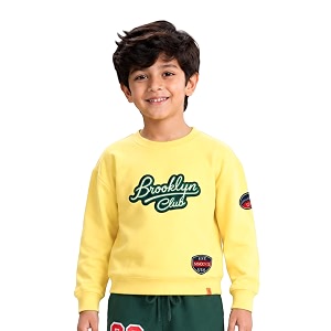 kiddopanti boys solid round neck full sleeve fleece sweatshirt  60 cotton 40 polyester  soft warm winter pullover  ribbed cuffs amp hem  casual winter sweatshirt for kids