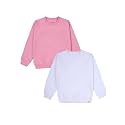 KiddoPanti Boys Solid Round Neck Full Sleeve Fleece Sweatshirt | 60% Cotton 40% Polyester | Soft Warm Winter Pullover | Ribbed Cuffs &amp; Hem | Casual Winter Sweatshirt for Kids