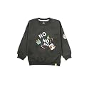 KiddoPanti Boys Solid Round Neck Full Sleeve Fleece Sweatshirt | 60% Cotton 40% Polyester | Soft Warm Winter Pullover | Ribbed Cuffs &amp; Hem | Casual Winter Sweatshirt for Kids