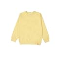 KiddoPanti Boys Solid Round Neck Full Sleeve Fleece Sweatshirt | 60% Cotton 40% Polyester | Soft Warm Winter Pullover | Ribbed Cuffs &amp; Hem | Casual Winter Sweatshirt for Kids