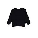 KiddoPanti Boys Solid Round Neck Full Sleeve Fleece Sweatshirt | 60% Cotton 40% Polyester | Soft Warm Winter Pullover | Ribbed Cuffs &amp; Hem | Casual Winter Sweatshirt for Kids