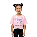 KiddoPanti Girls 100 Cotton Solid Drop Shoulder