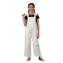 KiddoPanti Girls Denim Dungaree Pant Cotton