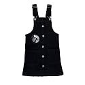 KiddoPanti Girls Denim Dungaree Skirt