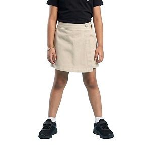 kiddopanti girls denim over lap shorts