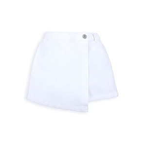 kiddopanti girls denim over lap shorts