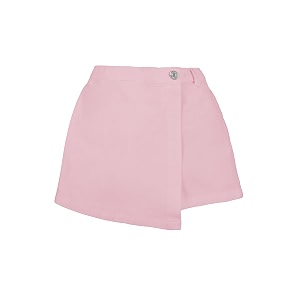 kiddopanti girls denim over lap shorts