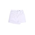 KiddoPanti Girls Denim Over Lap Shorts