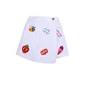 KiddoPanti Girls Denim Over Lap Shorts