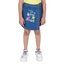 KiddoPanti Girls Denim Over Lap Shorts