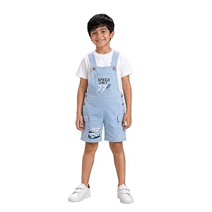 kiddopanti unisex denim cargo dungaree shorts  691 cotton 29 spun poly 19 spandex  above knee length  soft breathable summer dungaree