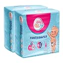 KIddy Soft Pants Diapers for ALl Round Protection Pants Small Pack of 2|Each30 Pieces |Total 60Pieces| - (XL)