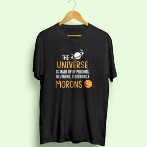 KIDDY STAR Graphic Print Men Black T-Shirt