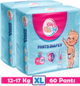 KiddySoft Baby Diaper PantsEXTRA LARGE Pack of