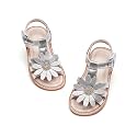 Kiderence Toddler Flower Girl Sandals Open Toe Dress Shoes Wedding Party