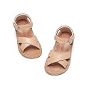 Kiderence Toddler Flower Girl Sandals Open Toe Dress Shoes Wedding Party