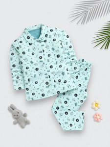 kidfella kids nightwear baby girls printed nylon