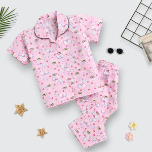 kidfella kids nightwear baby girls printed nylon