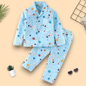 KidFella Kids Nightwear Baby Girls Printed Nylon