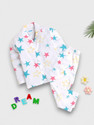 KidFella Kids Nightwear Baby Girls Printed Nylon