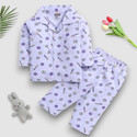 KidFella Baby Girls Printed Nylon Kids Nightwear (Multicolor Pack of 1)
