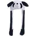 Kiditos Bunny Cap With Moving Ears (LED Glowing) Girls Headwear Plush Funny Hat, Wool Winter Cap