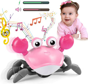 KIDOLOGY Interactive Crawling Crab Toy for Babies