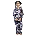 Cotton Cute Sleepwear for Girls | Charming Printed Pajama Set | Full Sleeves Kurta Pajama Set