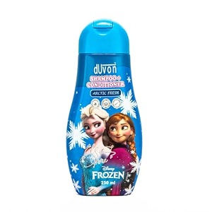 kids 2-in-1 shampoo amp conditioner combo  disney princess frozen mickey mouse amp marvel superheroes  healthy shiny amp voluminous hair  gentle formula for girls amp boys 3 years  250ml each disney frozen