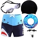 Kids 6-in-1 Swimming Kit Includes Swim Trunks