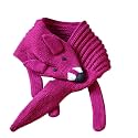 Kids Animal Knit Scarf – Soft Double‑Layer Winter Accessory for Children