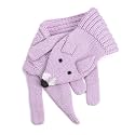 Kids Animal Knit Scarf – Soft Double‑Layer Winter Accessory for Children