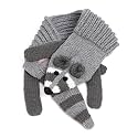 Kids Animal Knit Scarf – Soft Double‑Layer Winter Accessory for Children