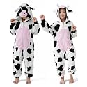 Kids Animal Onesie Halloween Funny Costume Cosplay Pajamas 3-14Y