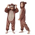 Kids Animal Onesie Halloween Funny Costume Cosplay Pajamas 3-14Y