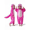 Kids Animal Onesie Halloween Funny Costume Cosplay Pajamas 3-14Y