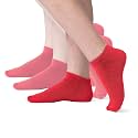 Kids Athletic Ankle Socks | No Show Viscose Bamboo Cushioned Socks for Kids