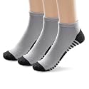 Kids Athletic Ankle Socks | No Show Viscose Bamboo Cushioned Socks for Kids